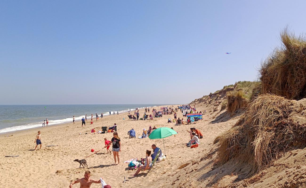 Photo de Plage de Winterton avec sable beige de surface