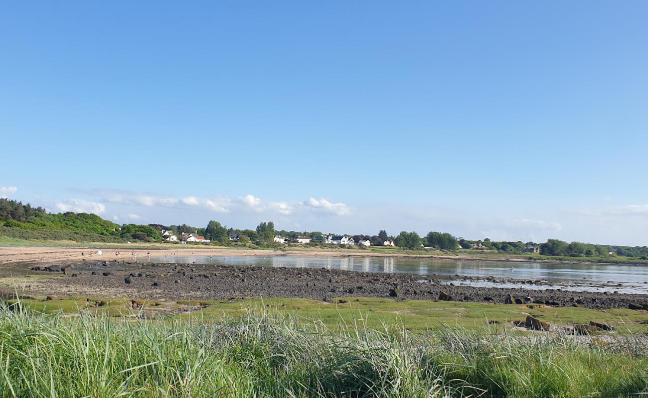 Photo de Longniddry Bents avec sable beige & pierres de surface