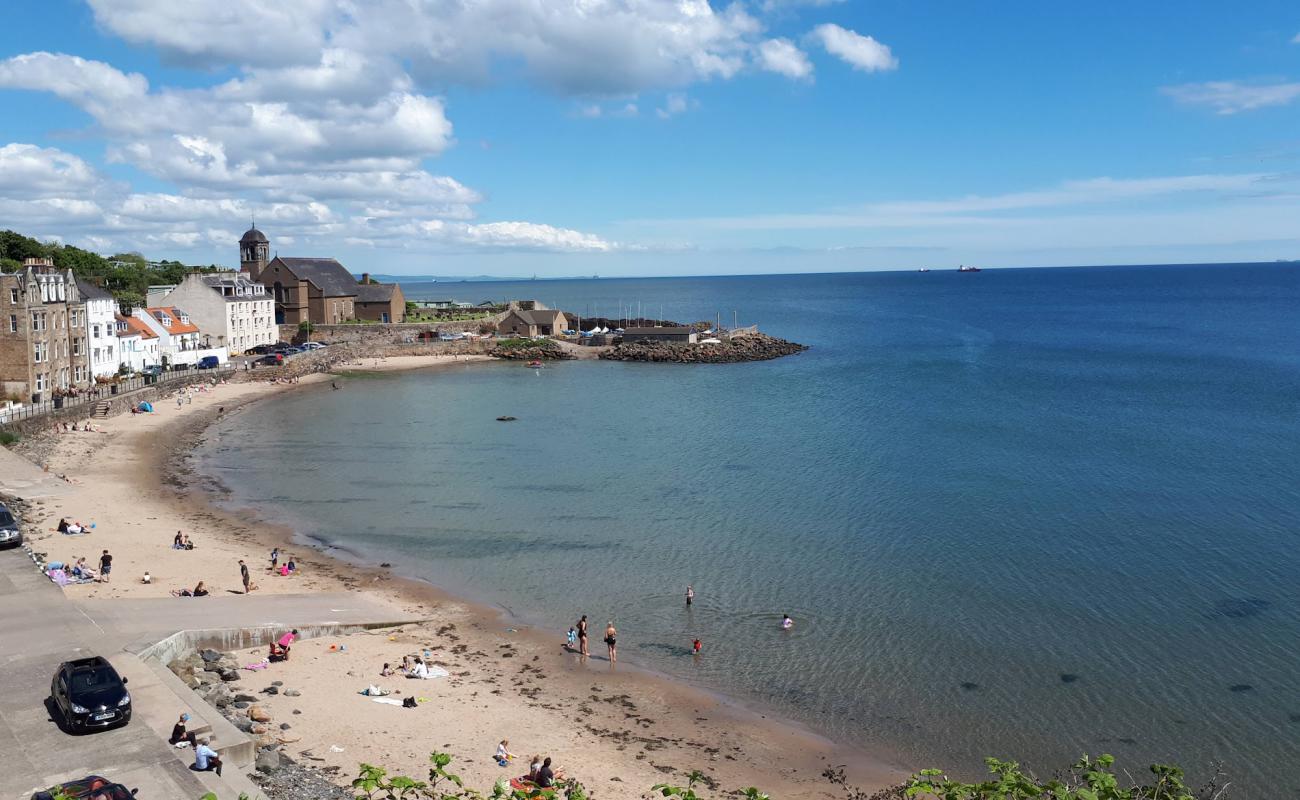 Photo de Kinghorn Beach avec sable beige de surface