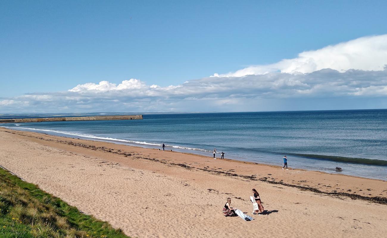 Photo de St. Andrews Beach avec sable beige de surface