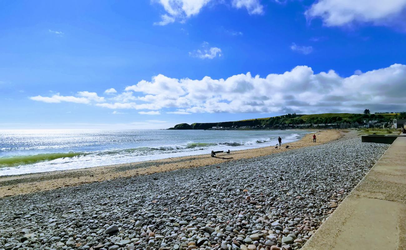 Photo de Stonehaven Beach avec caillou gris de surface