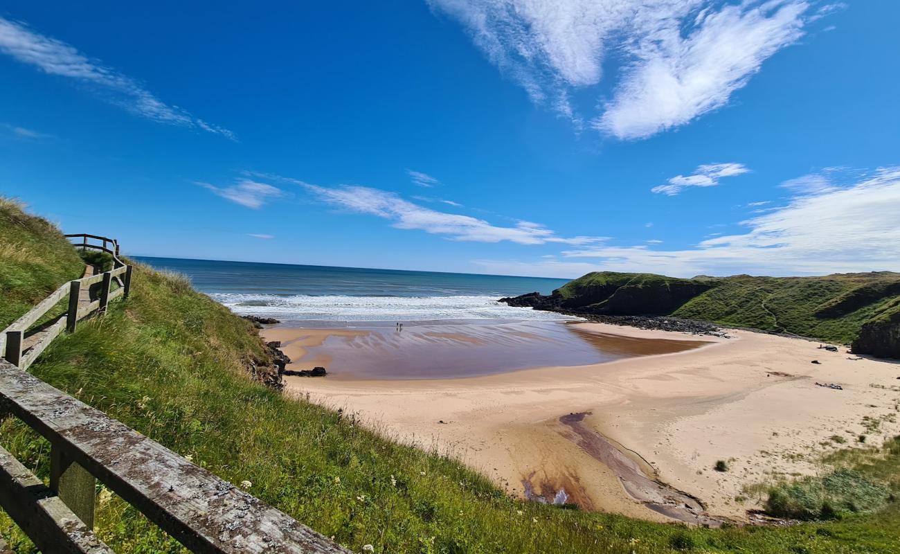 Photo de Hackley Bay Beach avec sable beige de surface