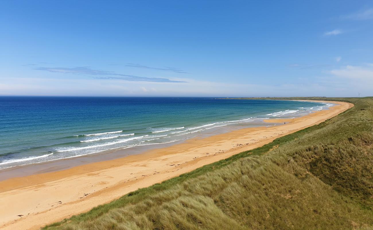 Photo de Fraserburgh Beach avec sable beige fin de surface