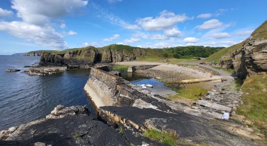 Latheronwheel Harbour Beach