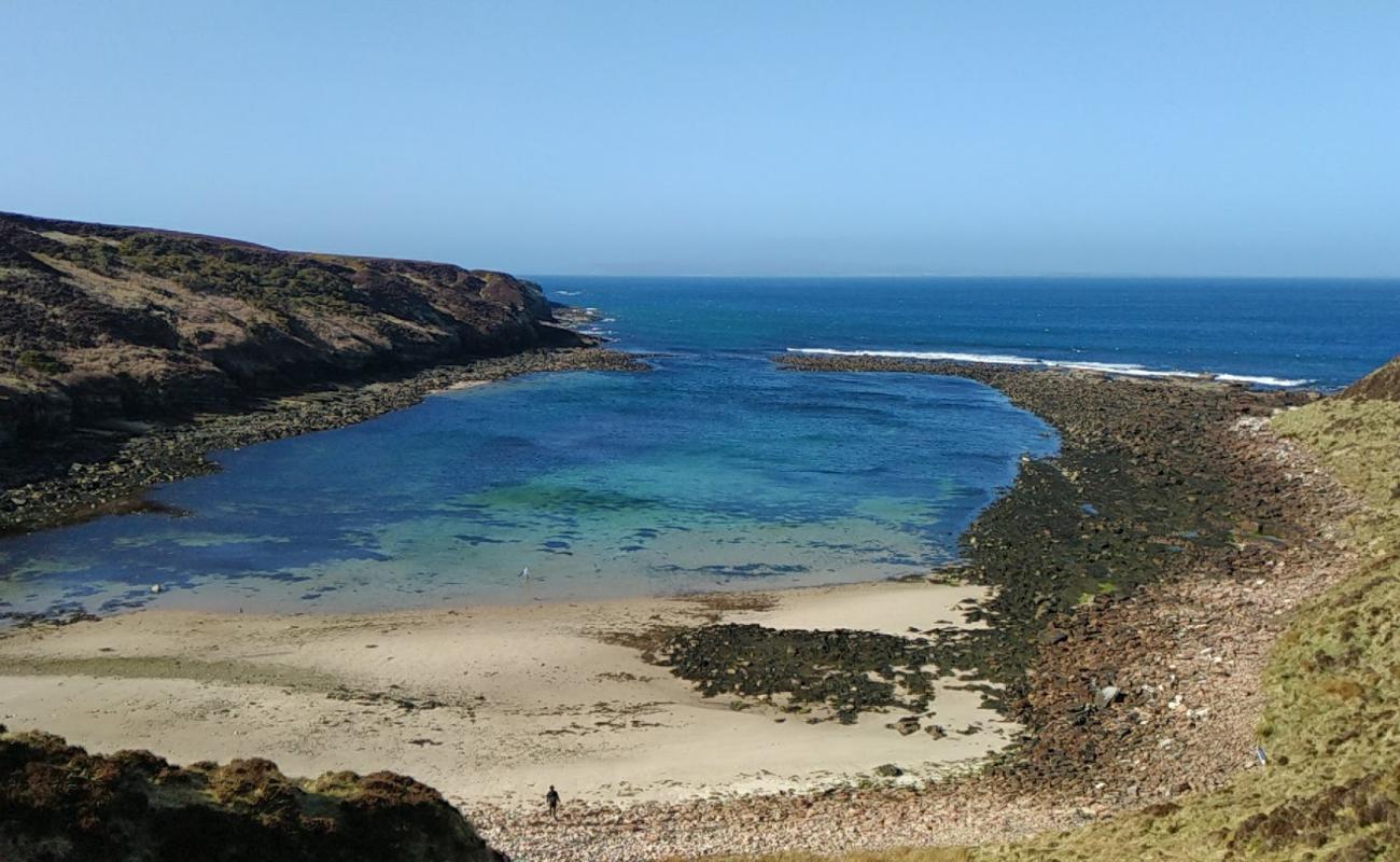 Photo de Scotlands Haven Beach avec terrain rocheux de surface