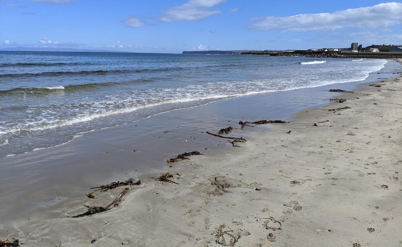 Photo de Thurso Beach avec sable beige de surface