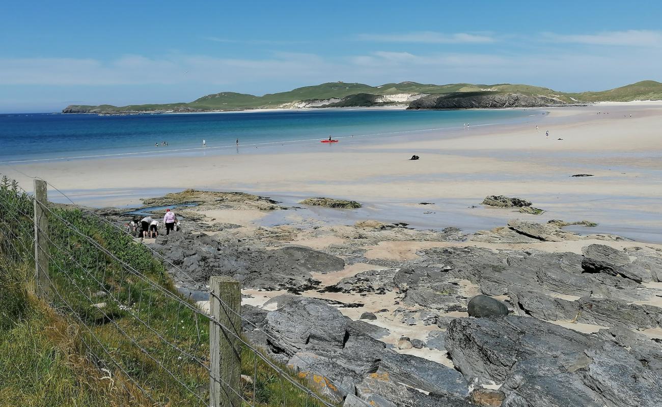 Photo de Balnakeil Beach avec sable beige de surface