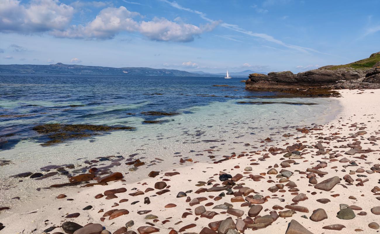 Photo de Coral Beach avec sable blanc de surface