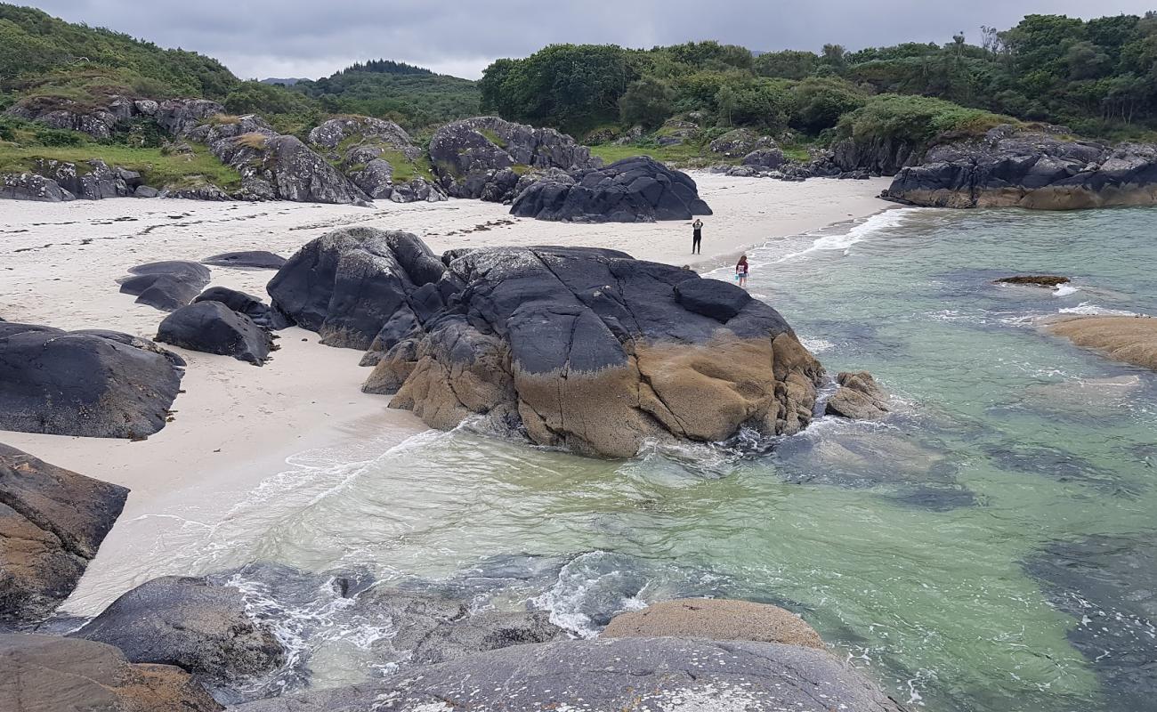 Photo de Ardtoe beach avec sable lumineux de surface