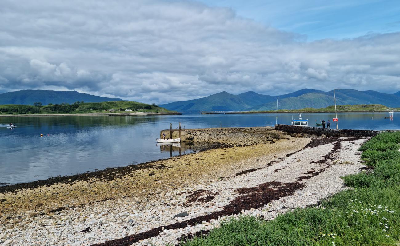Photo de Port Appin Beach avec galets gris de surface