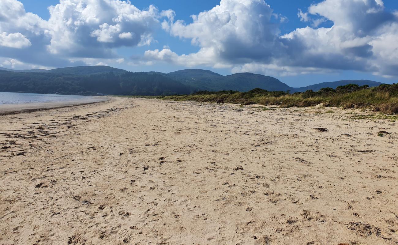 Photo de Carradale Bay Beach avec sable lumineux de surface