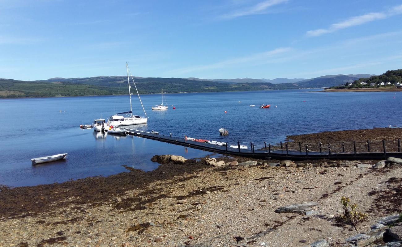 Photo de About Argyll Beach avec galets gris de surface