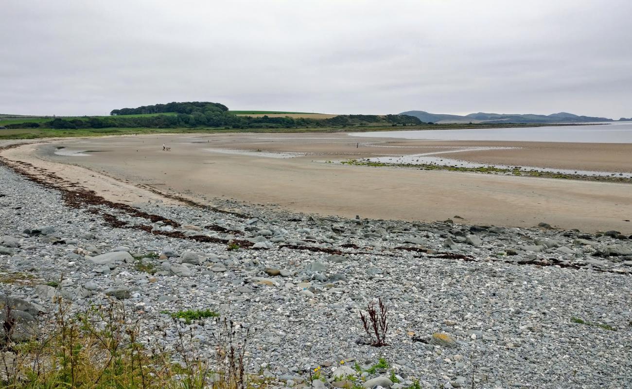 Photo de Scalpsie Bay Beach, Isle of Bute avec sable clair avec caillou de surface