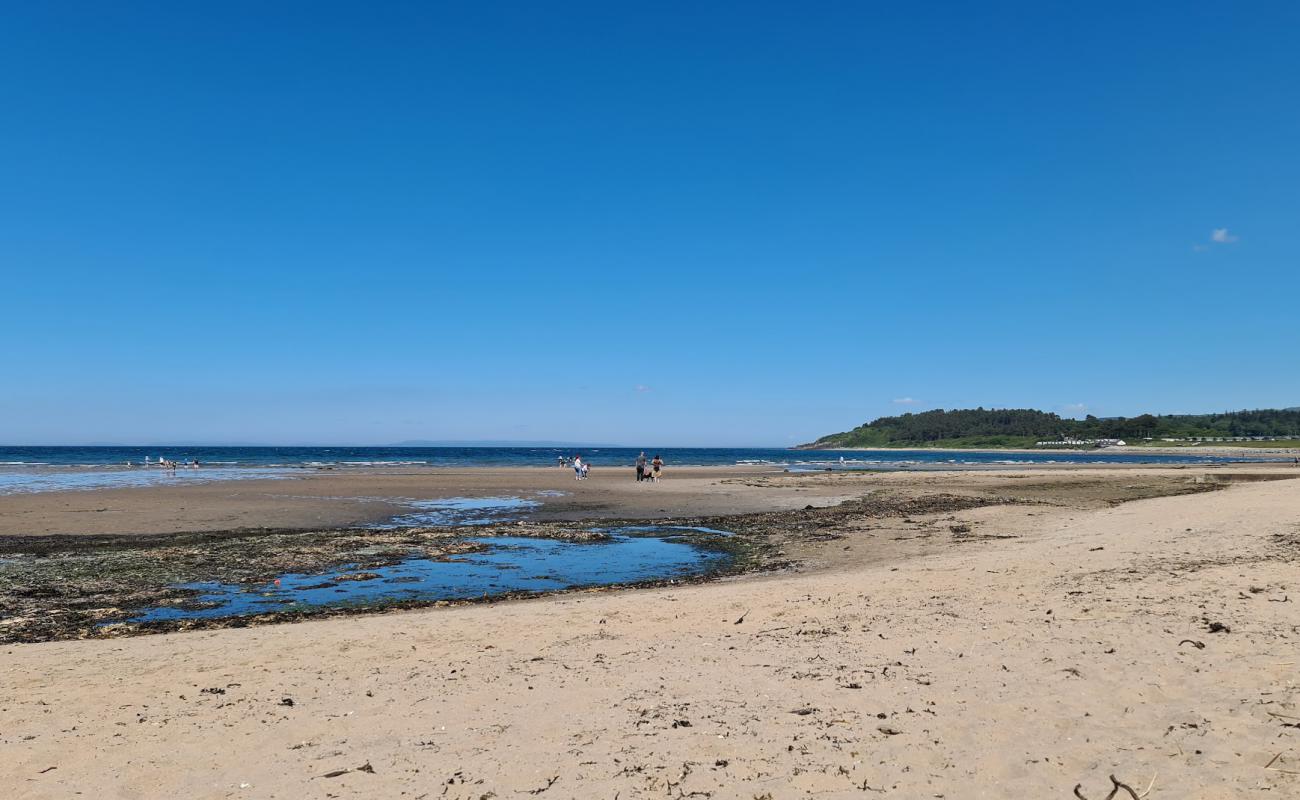 Photo de Maidens Beach avec sable lumineux de surface