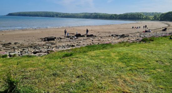 Rigg or Cruggleton Bay Beach