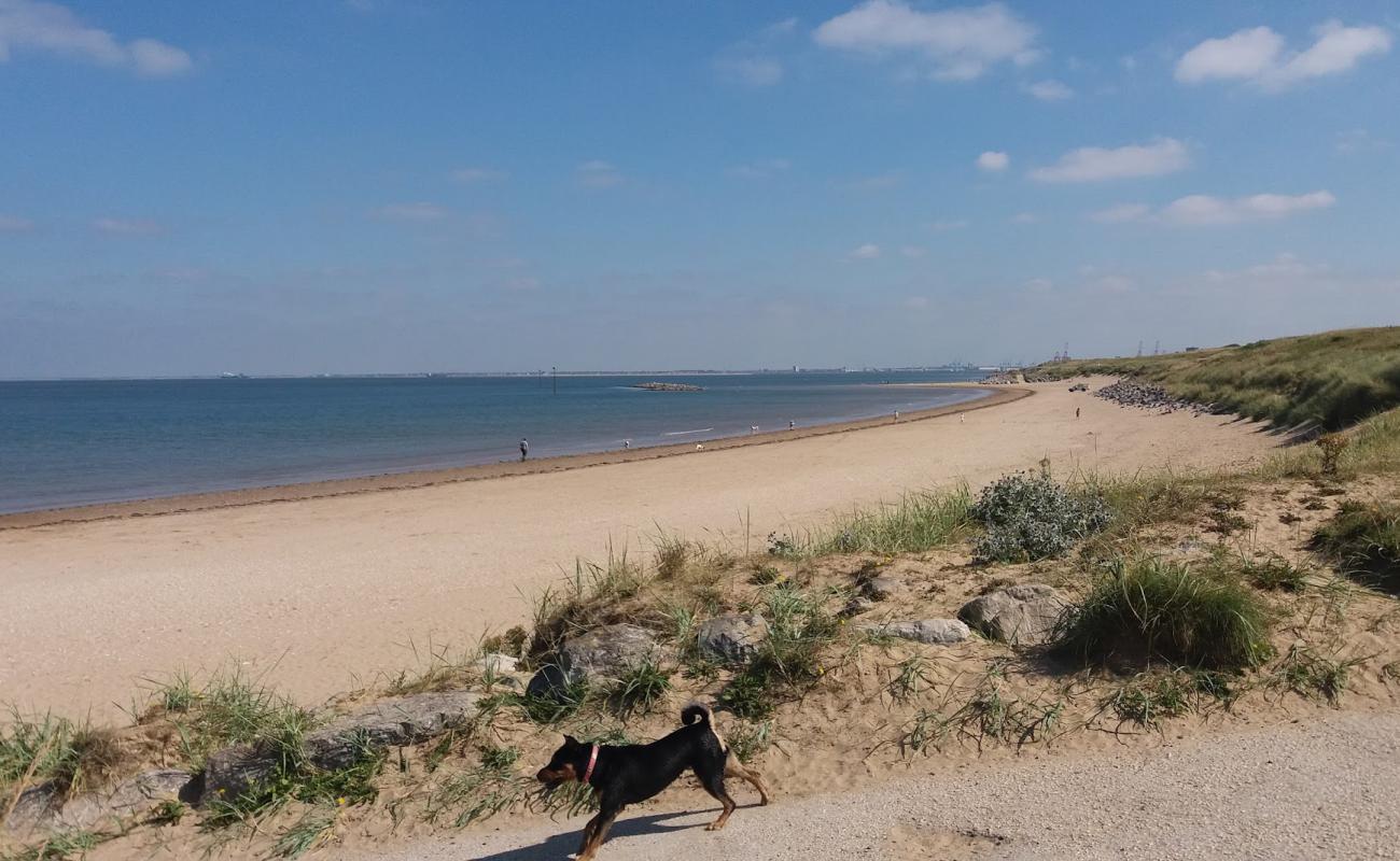 Photo de Plage de Meols avec sable lumineux de surface