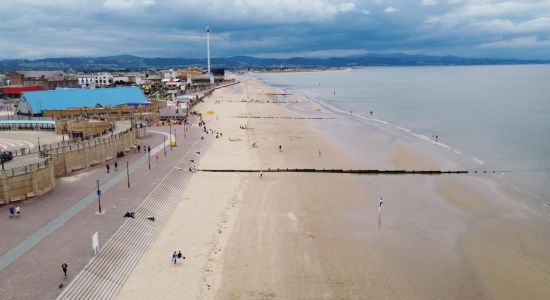 Plage de Rhyl