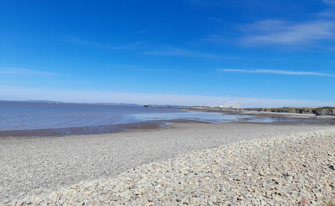 Photo de Plage de Lilstock avec terrain rocheux de surface