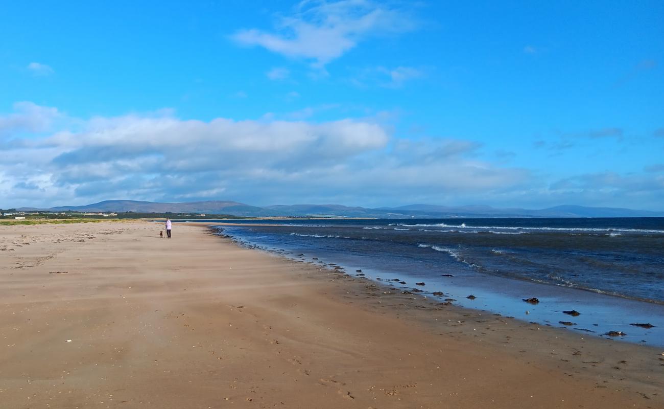 Photo de Plage de Dornoch avec sable lumineux de surface