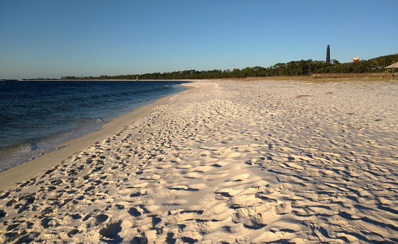 Photo de San Carlos Beach avec sable fin blanc de surface