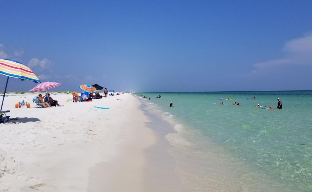 Photo de Opal Beach avec sable fin blanc de surface