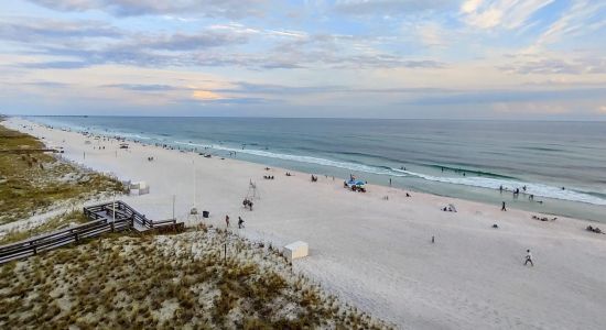 Plage de l'île d'Okaloosa