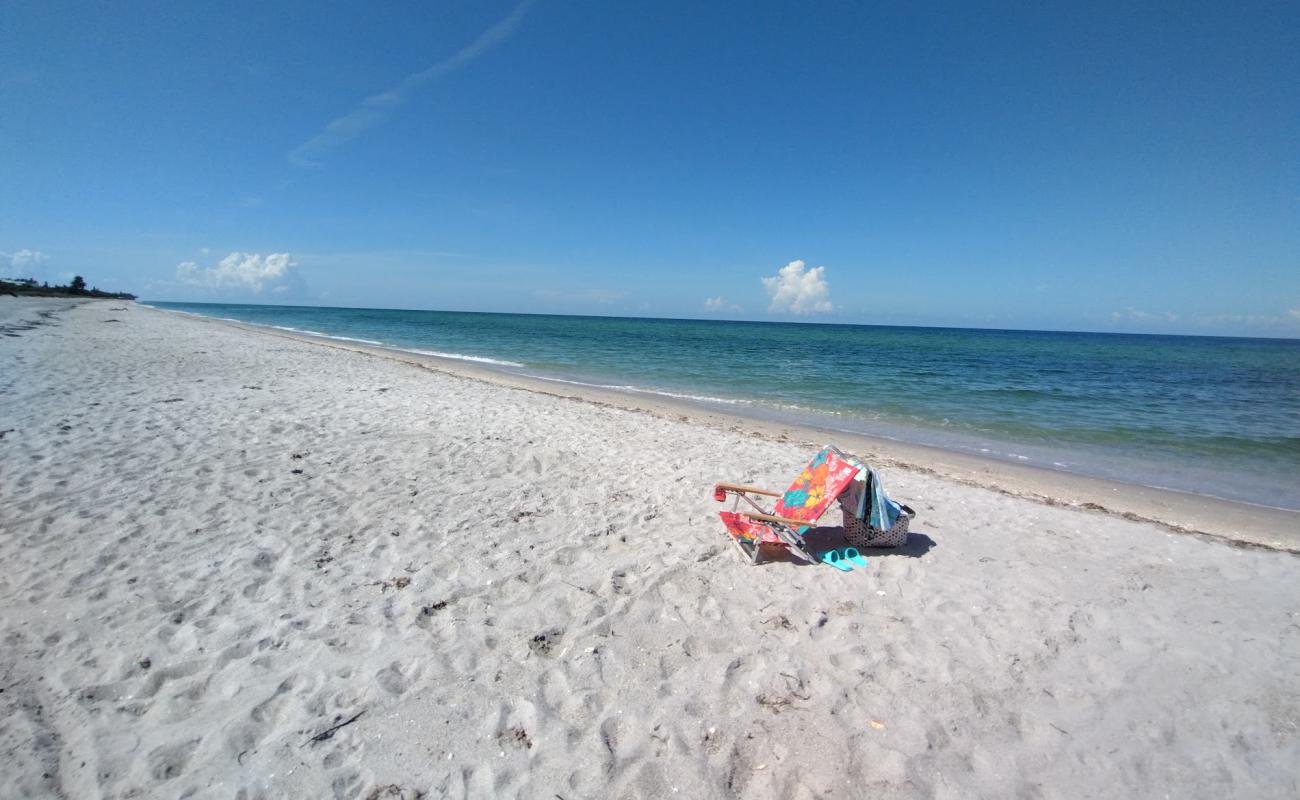 Photo de Manasota Key beach avec sable gris de surface