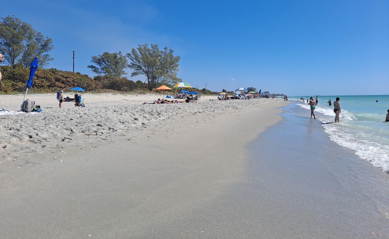 Photo de Blind Pass beach avec sable gris de surface