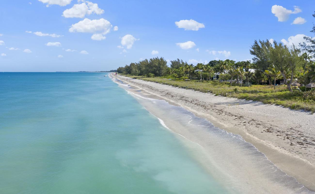 Photo de Captiva beach avec sable beige de surface