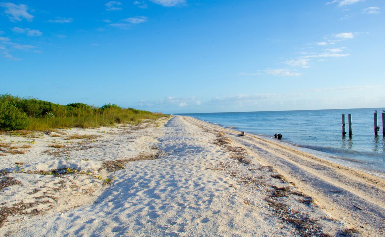 Photo de East Cape beach avec sable beige de surface