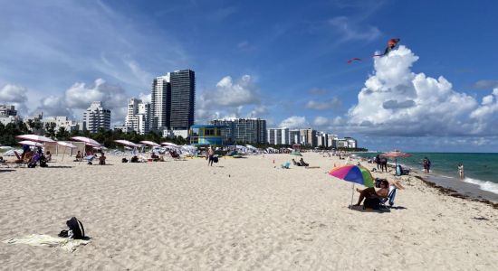 Plage du Sud de Miami