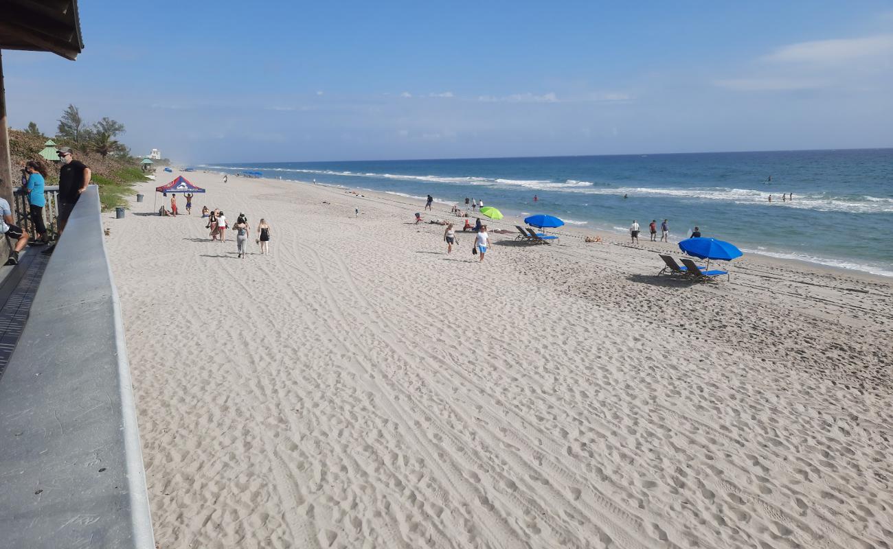 Photo de South beach Boca Raton avec sable lumineux de surface