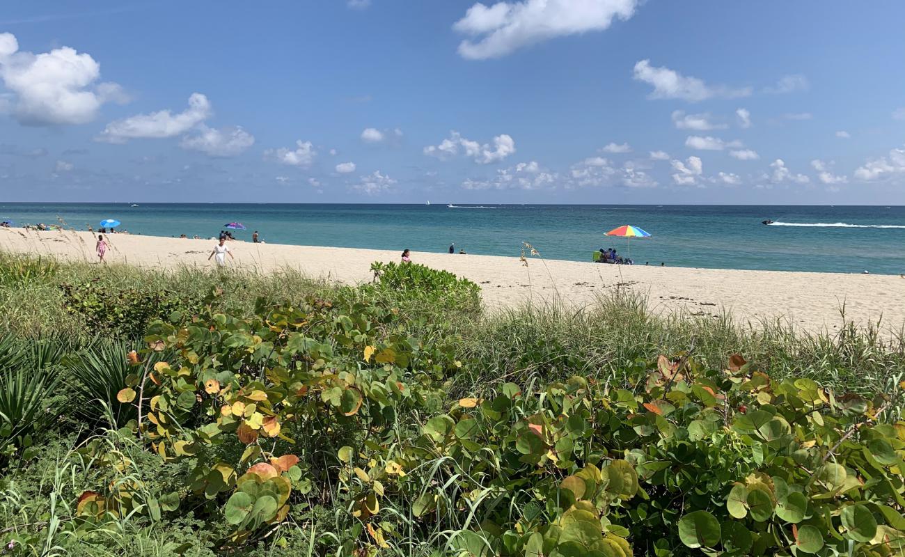 Photo de Palm Island beach II avec sable lumineux de surface