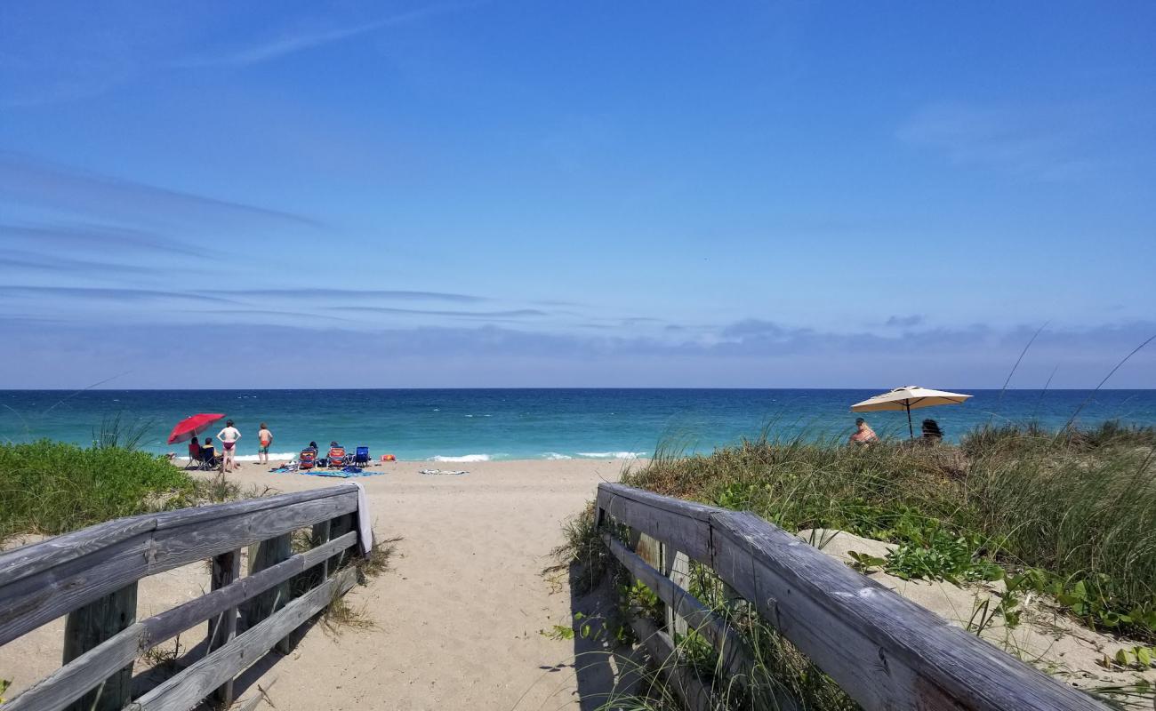 Photo de Bob Graham beach avec sable beige de surface