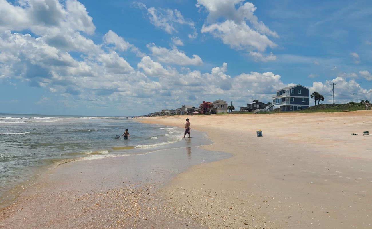 Photo de Ponte Vedra beach avec sable coquillé beige de surface