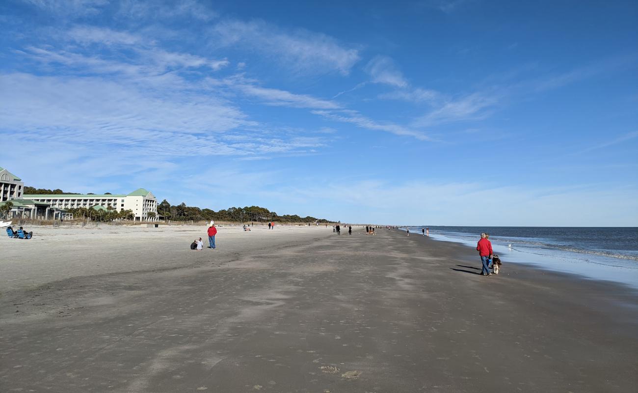 Photo de Islanders beach avec sable lumineux de surface