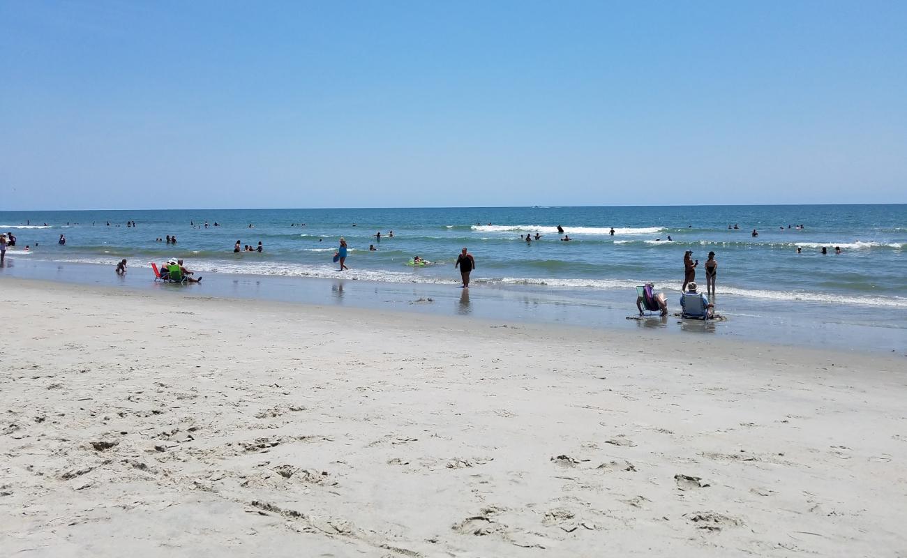 Photo de Huntington beach avec sable beige de surface