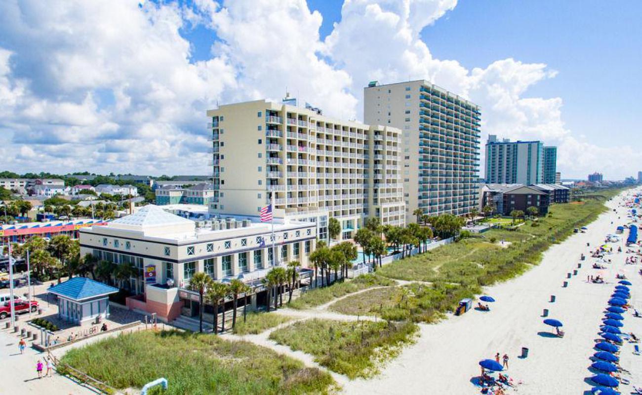 Photo de North Myrtle beach avec sable beige de surface