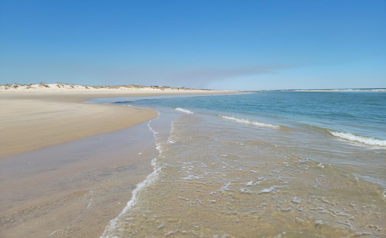 Photo de South beach avec sable lumineux de surface