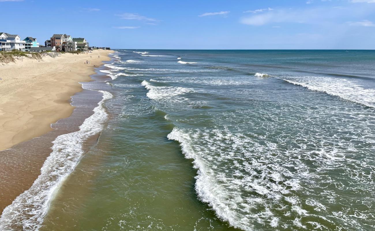 Photo de Rodanthe beach avec sable fin et lumineux de surface