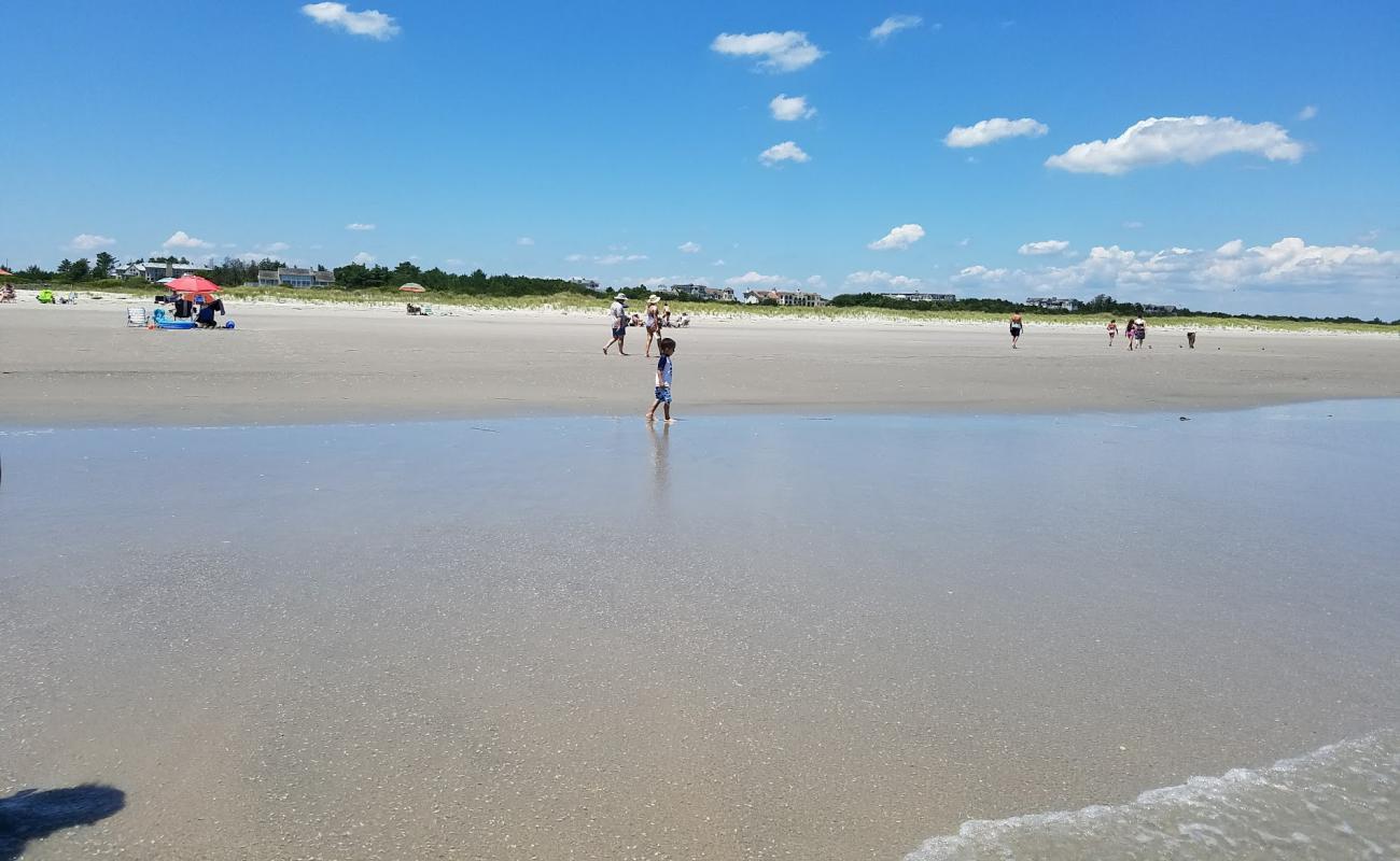 Photo de Ocean City Beach avec sable beige de surface
