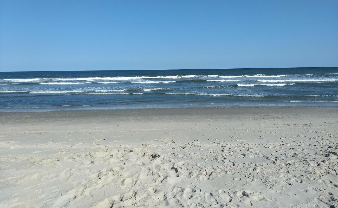 Photo de Strathmere Beach avec sable gris de surface