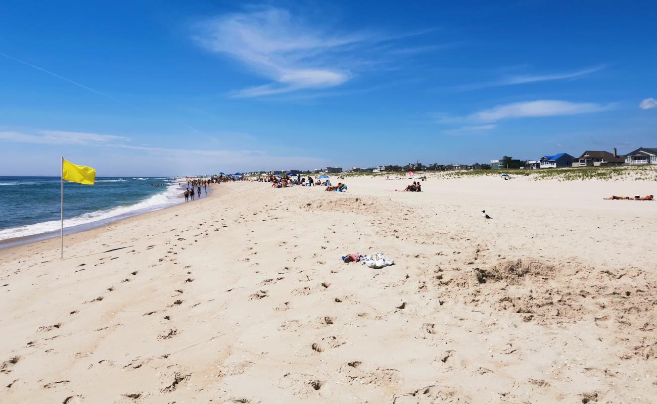 Photo de Jersey Shore Beach avec sable beige de surface