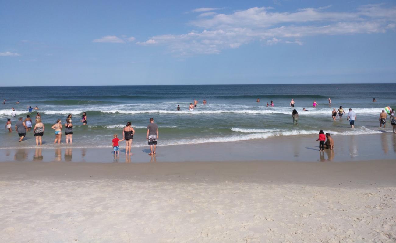 Photo de Island Beach State Park avec sable beige de surface