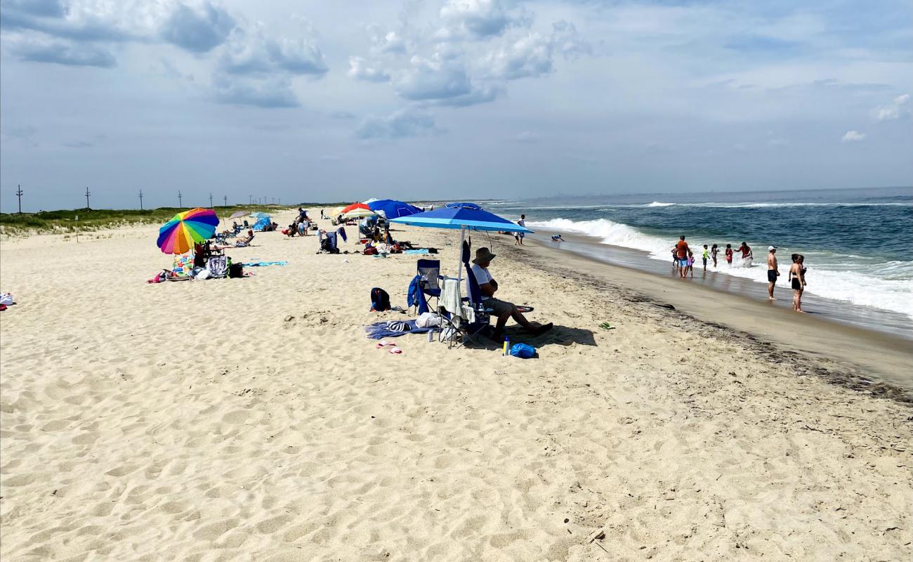 Photo de Sandy Hook Beach avec sable beige de surface