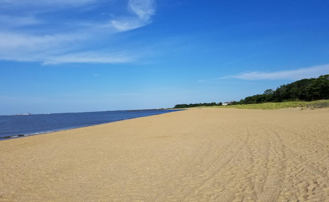 Photo de Keansburg Beach avec sable beige de surface