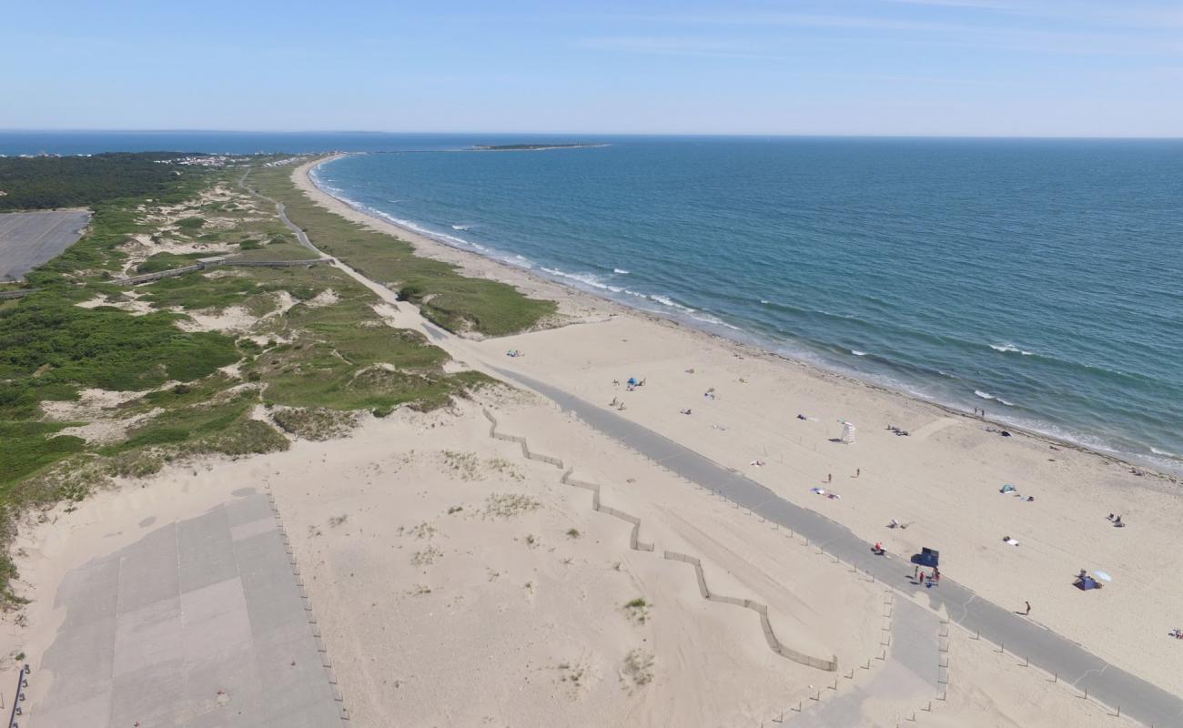 Photo de Horseneck Beach avec sable beige de surface