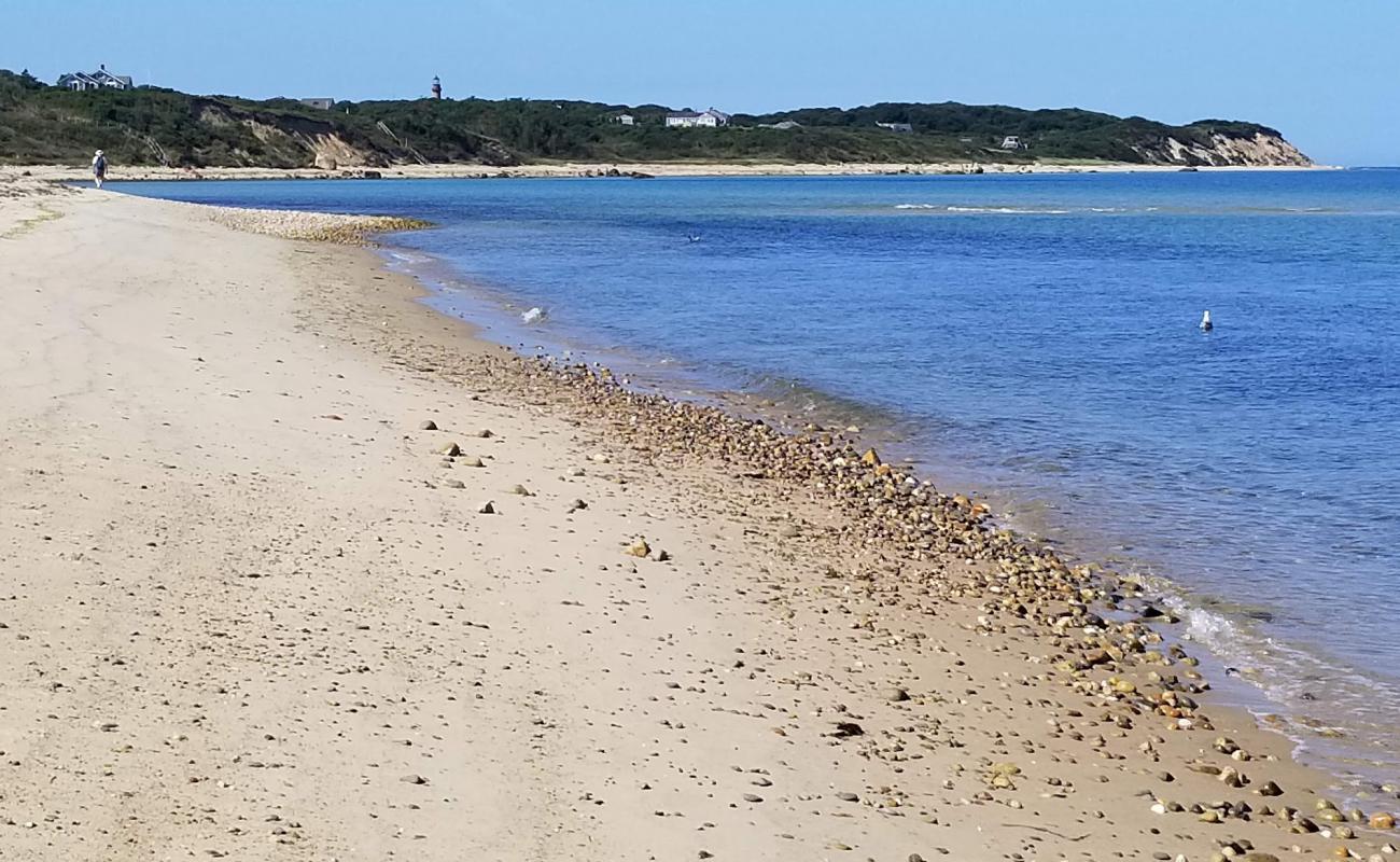 Photo de Lobsterville Beach avec sable beige & galets de surface