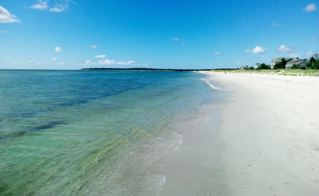 Photo de Seagull Beach avec sable beige de surface