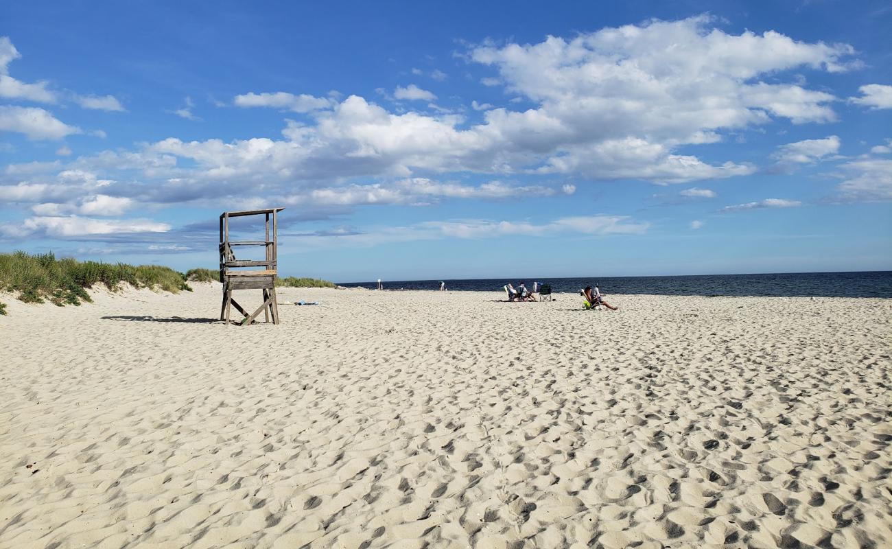 Photo de Bank Street beach avec sable beige de surface
